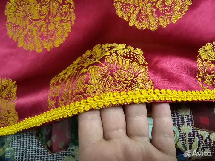 Скатерть атлас жаккард СССР