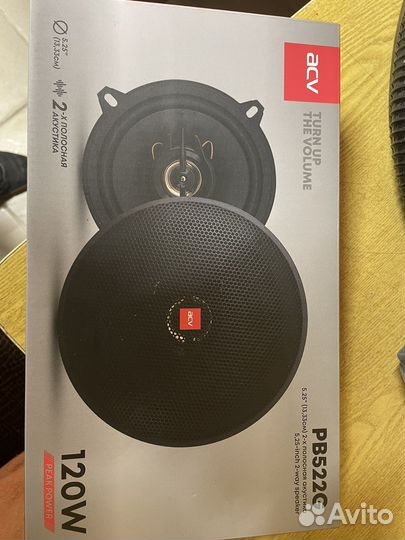 Колонки 13 см ACV