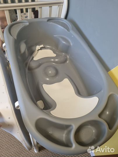 Пеленальный столик с ванночкой cam