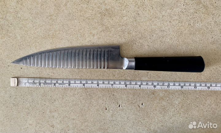 Нож поварской Rondell Flamberg