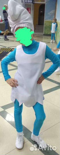 Костюм смурфика