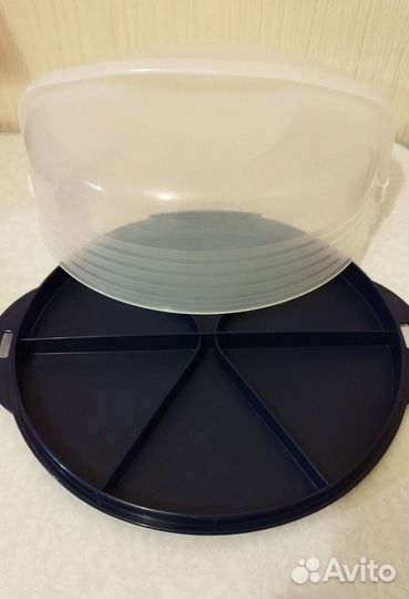 Тортовница с крышкой