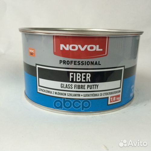 Шпатлевка 1,8кг - fiber: шпатлевка с крупным