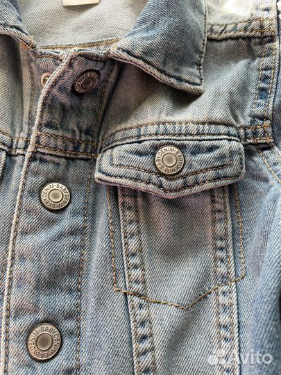 Джинсовая куртка для мальчика 80 86