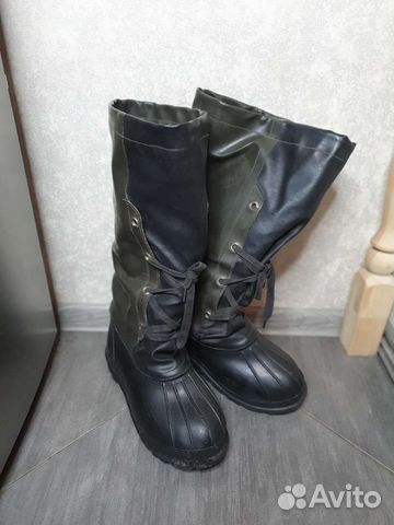 Сапоги рыбацкие зимние шипованные