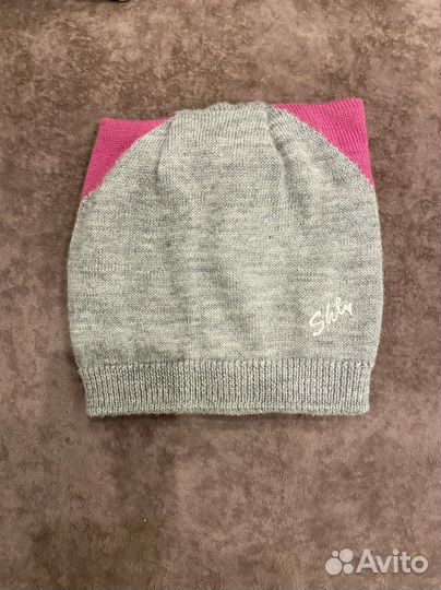 Комплект шапка и шарф для девочки