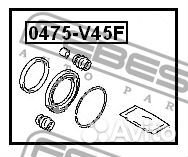 Febest 0475-V45F Ремкомплект суппорта mitsubishi P