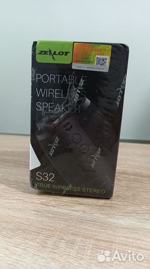 Портативная колонка bluetooth Zealot s32