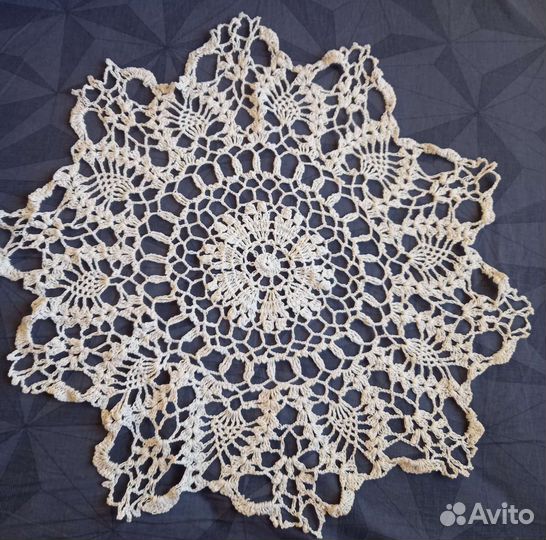 Салфетки вязаные крючком