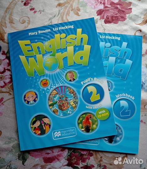 Учебник и рабочая тетрадь macmillan english world