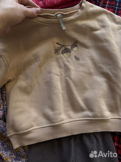 Детские вещи пакетом, девочка р.104