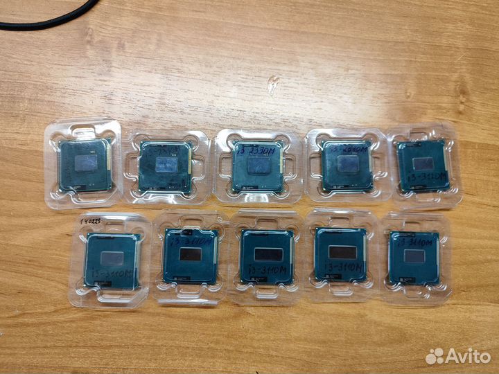 Процессоры Core i3 для ноутбука (10 шт)