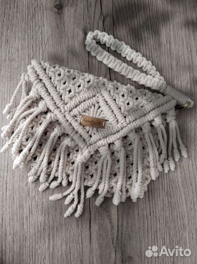 Сумки в технике макраме