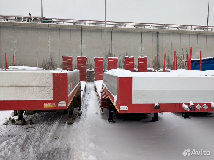 Полуприцеп трал (тяжеловоз) АПС 55443B, 2024