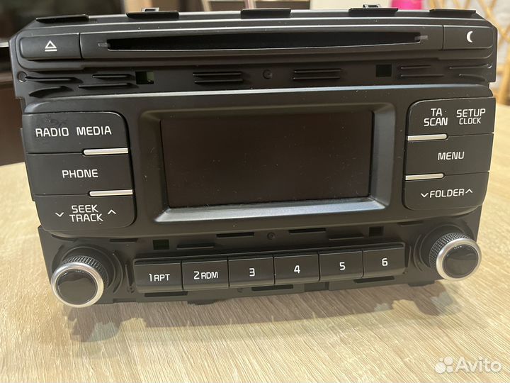 Штатная магнитола на kia спортаж и hyundai