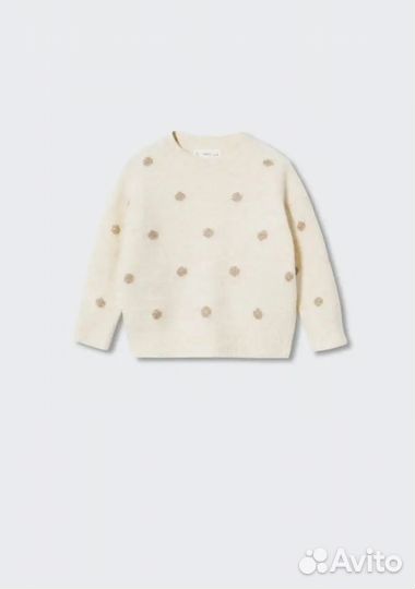 Джемпер mango для девочки размер 104