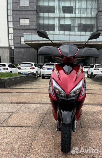 Скутер wels sport FS красный