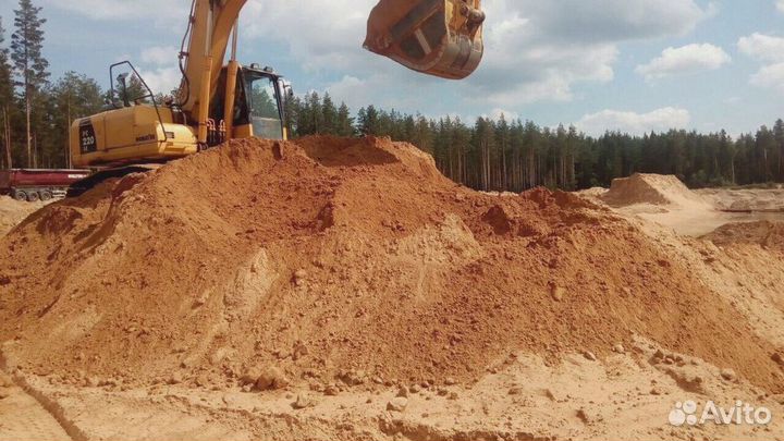 Песок для фундамента
