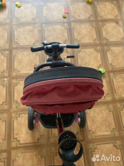 Детский велосипед с родительской ручкой