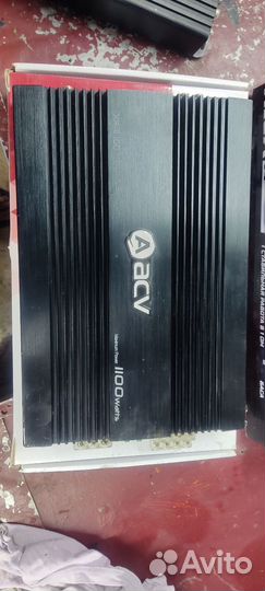 Усилитель и моноблок