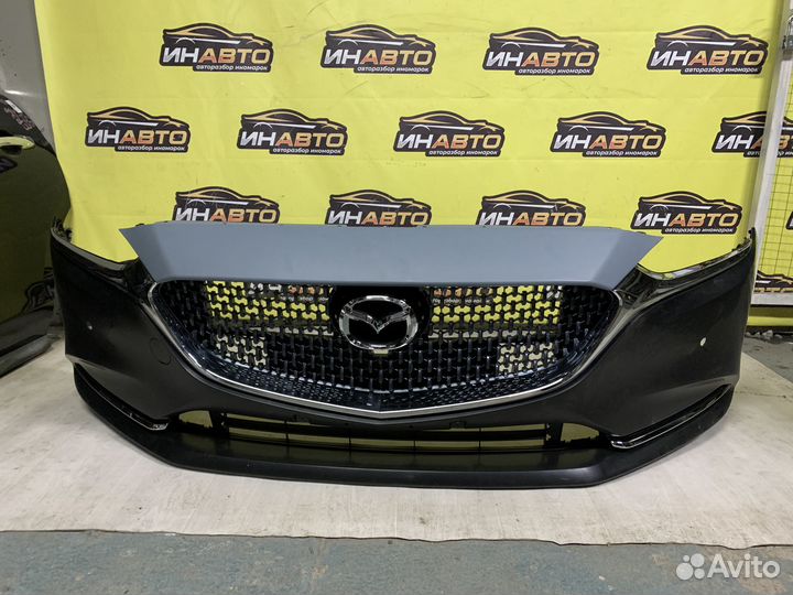 Бампер передний mazda 6 gj рестайлинг