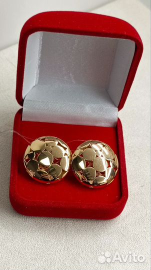 Золотые серьги 585, арт. 5