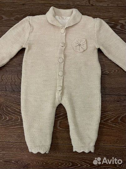 Комбинезон для девочки теплый