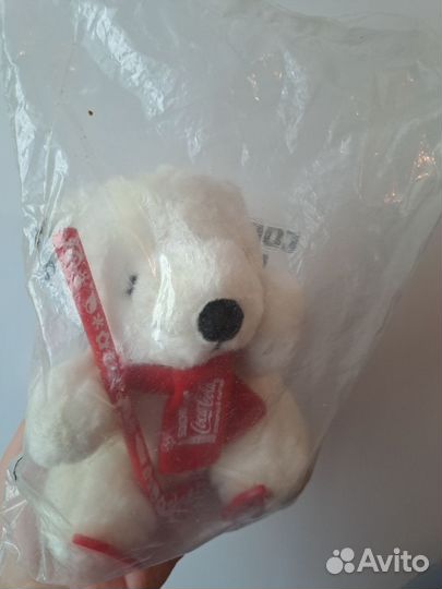 Медведь мишка coca cola сочи 2014 хоккеист