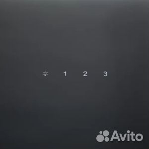 Вытяжка наклонная Faber AIR BK A60 969398 Черный