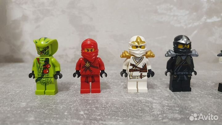 Lego ninjago минифигурки