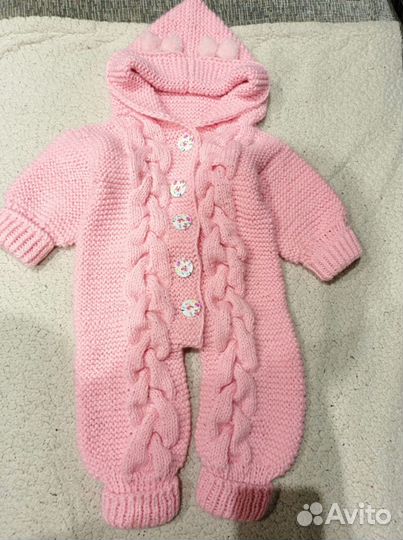 Вязанные детские вещи ручной работы