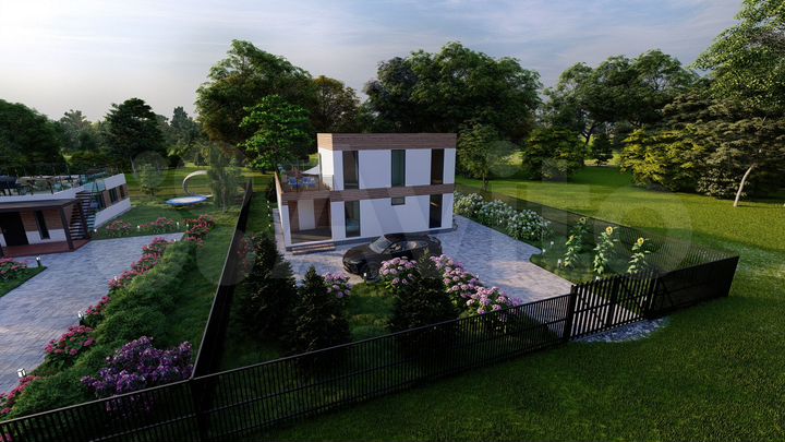 Дом 149 м² на участке 15 сот.