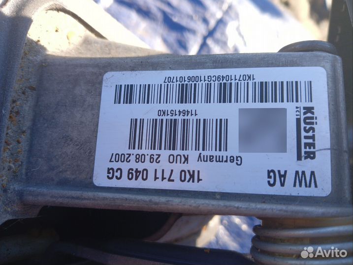 Кулиса в сборе МКПП 1.8 tsi шкода октавия 2 рест