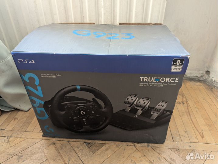 Игровой руль и педали Logitech G 923