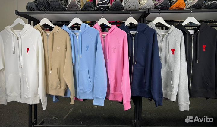 Зип худи ами париж