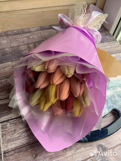 Шоколадные тюльпаны