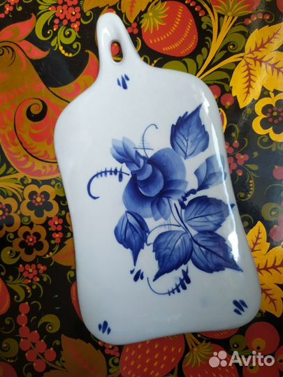 Сырная доска, фарфор I Кухонная стеклянная доска