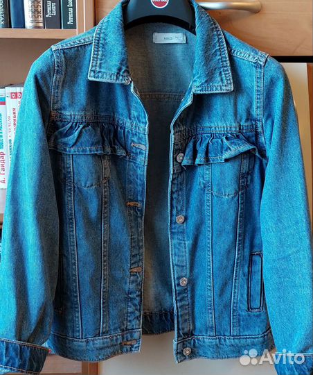 Джинсовая куртка для девочки Mango