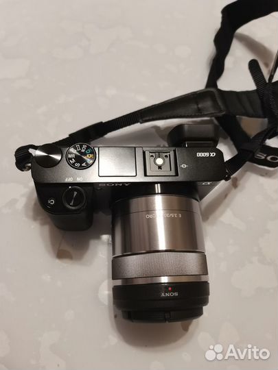 Фотоаппарат Sony A6000 Body, черный