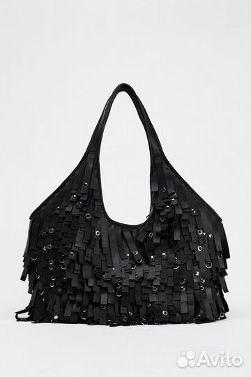 Сумка кожаная Zara