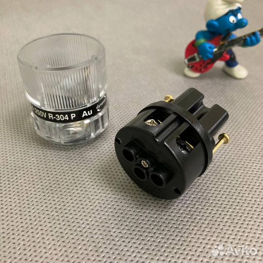 Dynavox IEC Connector R-304P Gold