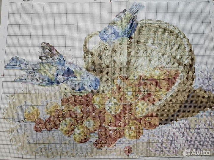 Вышивка крестом остатки наборов. Птички