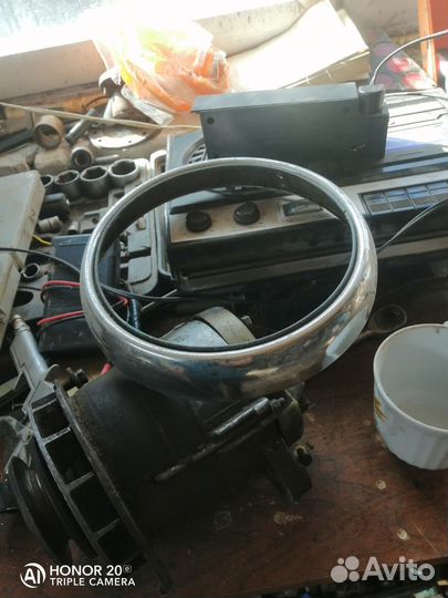 Ободок фары УАЗ хром