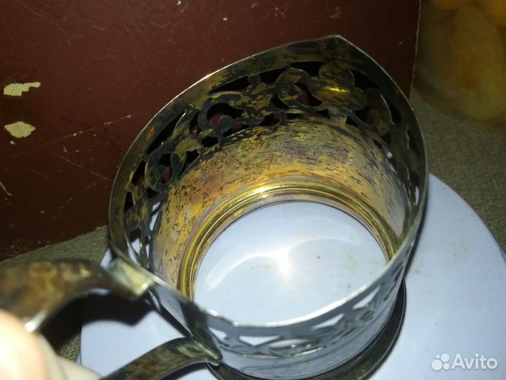 Подстаканник серебро