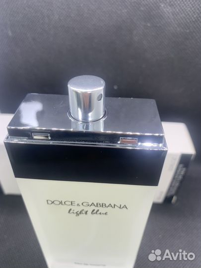 Dolce gabbana light blue edt 100 ml tester
