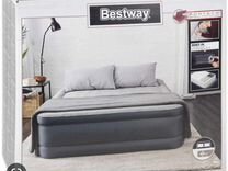 Bestway кровать надувная king 203x183x22см 67004n