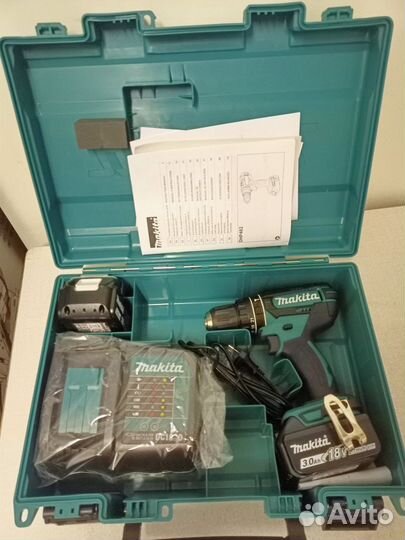 Шуруповерт Аккумуляторный Makita DHP482SFE