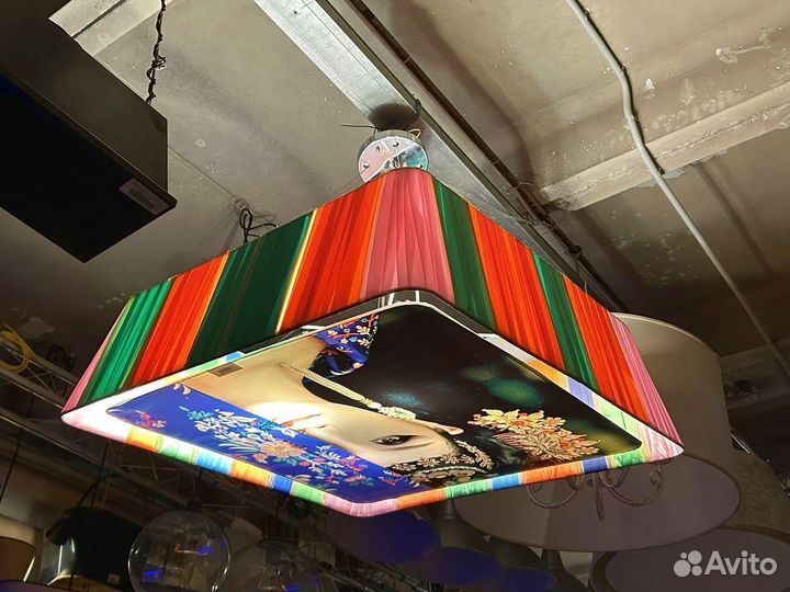 Светильник потолочный в восточном стиле