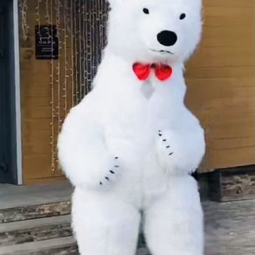 Мишка на день рождения,панда