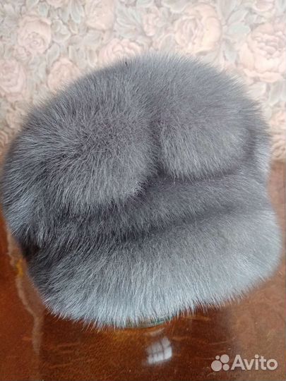 Шапка норковая женская